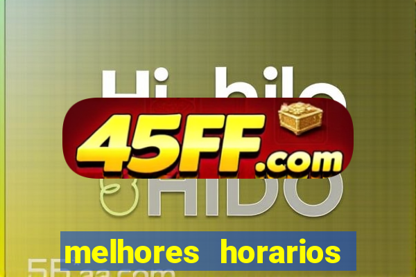 melhores horarios para jogar aviator